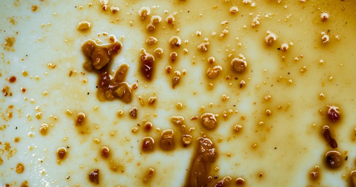 The £1 household item that cleans away takeaway stains
