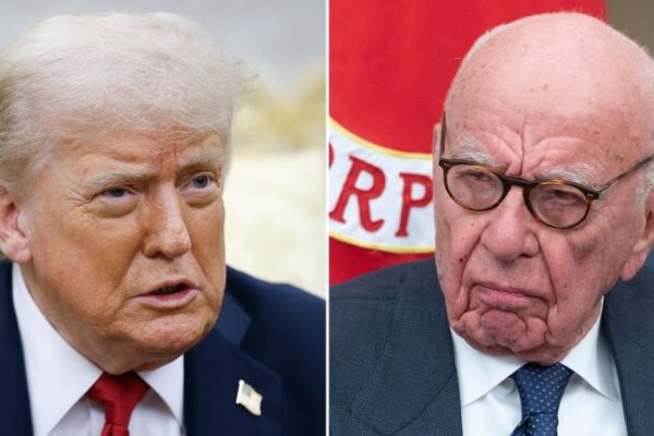 Rupert Murdoch attends Windsor Castle dinner thrown for Trump — as the president sues him over Epstein coverage