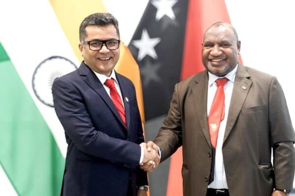 MoS Pabitra Margherita calls on Papua New Guinea PM James Marape