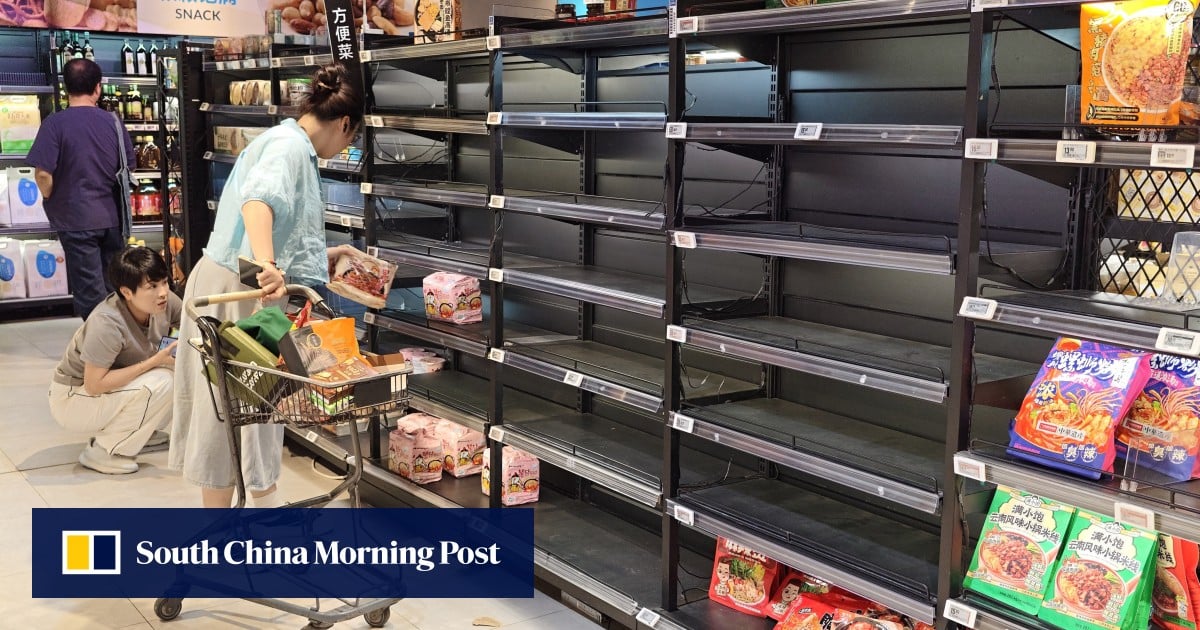 Shenzhen scrambles as Super Typhoon Ragasa nears China’s tech hub: ‘wartime readiness’