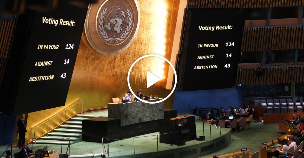 Dozens Protest Netanyahu’s Speech at the United Nations