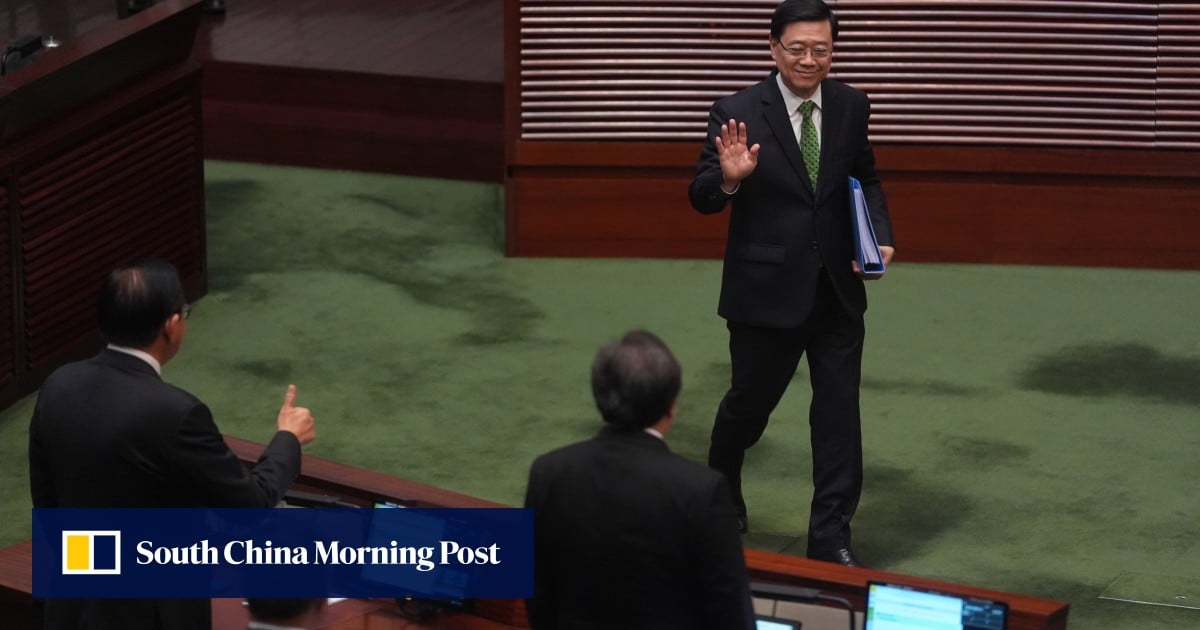 Policy address 2025: Hong Kong’s John Lee in big push on economic reforms