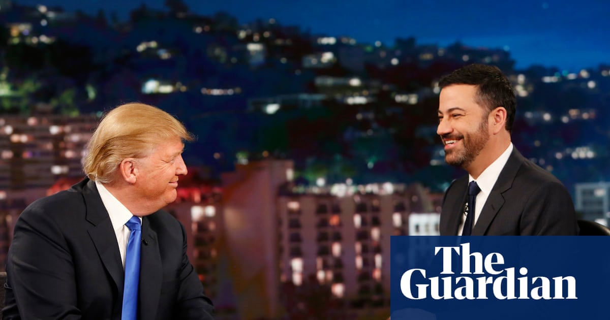 ‘Not a talented person’: Trump celebrates Kimmel’s suspension amid Democrats’ outrage over free speech | Donald Trump