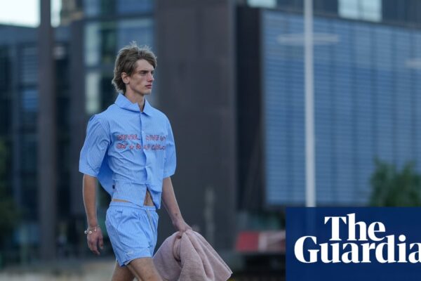 Shrinking shirts, tiny Speedos and ‘thigh guys’: why are men’s clothes suddenly so skimpy? | Life and style
