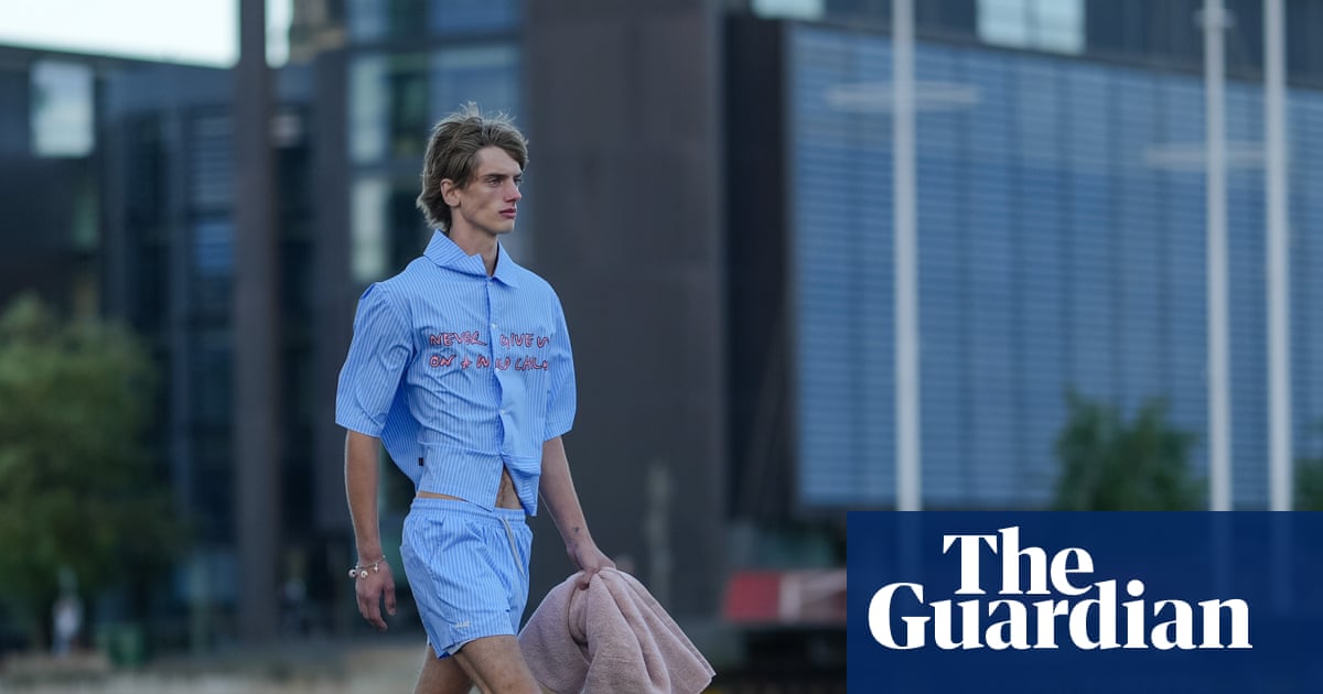 Shrinking shirts, tiny Speedos and ‘thigh guys’: why are men’s clothes suddenly so skimpy? | Life and style