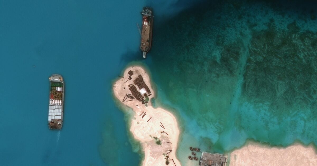 Inside ‘Mischief Reef’ where China is building secret military base - World News - News