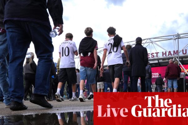 West Ham v Tottenham: Premier League – live | Premier League