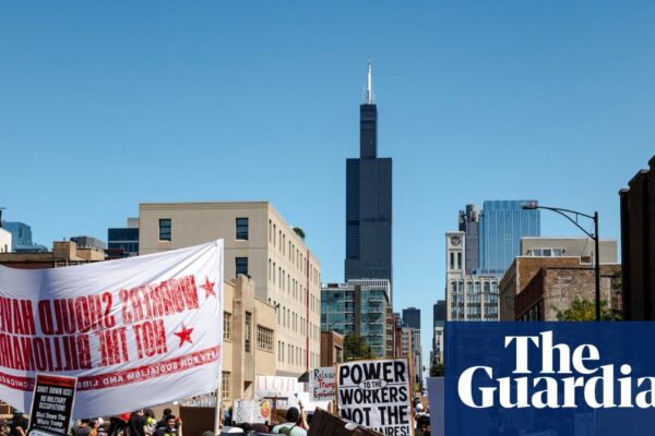 Hundreds of ‘Workers Over Billionaires’ Labor Day rallies take place across US | US news