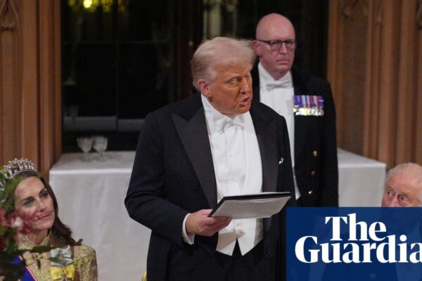 Trump lauds ‘special relationship’ between UK and US as historic second state visit sees thousands protest | Donald Trump