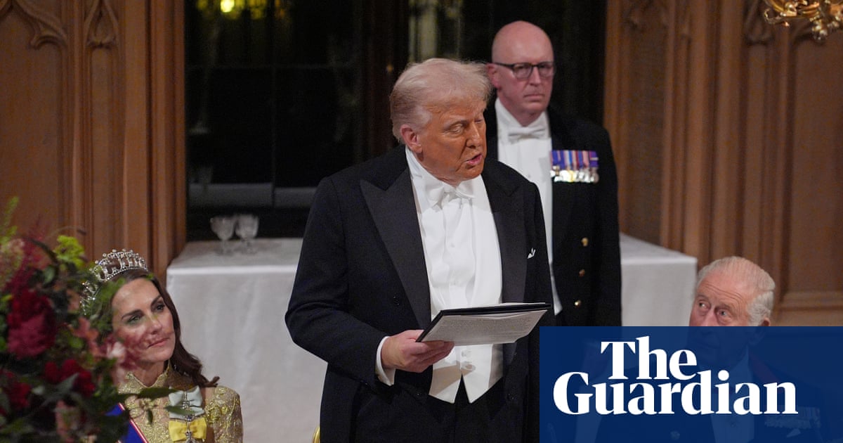 Trump lauds ‘special relationship’ between UK and US as historic second state visit sees thousands protest | Donald Trump