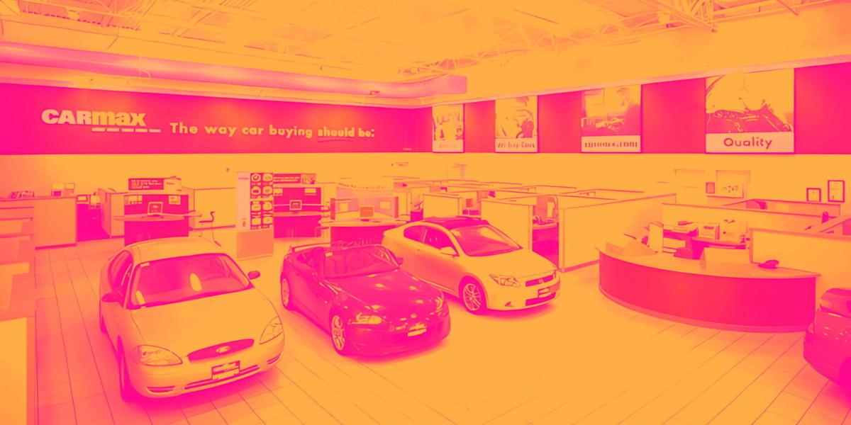 Why CarMax (KMX) Shares Are Falling Today
