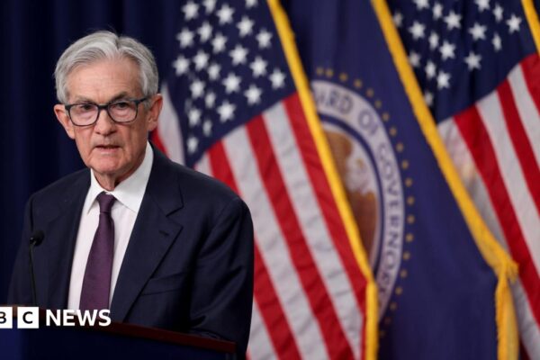 Federal Reserve cuts key US interest rate for first time this year - live updates