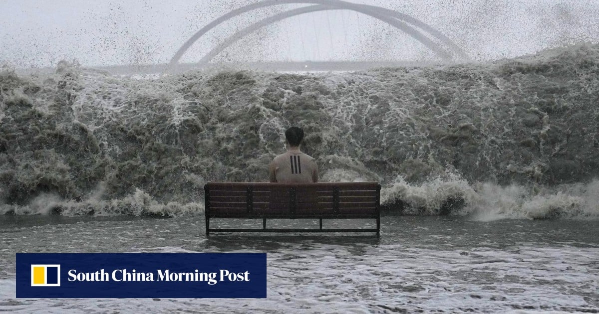 Post photographer hopes viral Ragasa man-on-bench image warns against danger