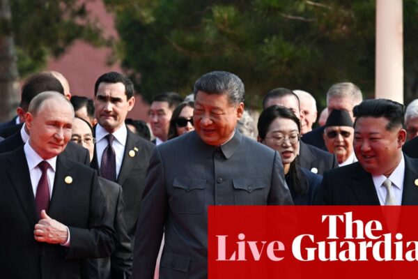 China victory day parade live: Xi, Putin and Kim Jong-un appear together as Trump accuses them of conspiring against US | China