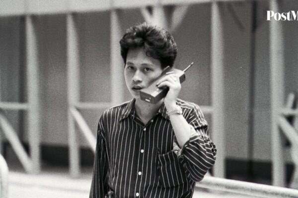 In pictures: big, bulky mobile phones during the 1980s and 90s in Hong Kong