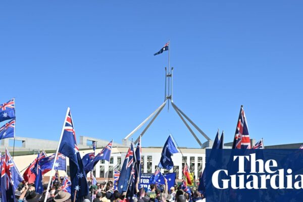 Elon Musk shares post on X with incorrect attendance figures for Australia’s anti-immigration protests | Australia news
