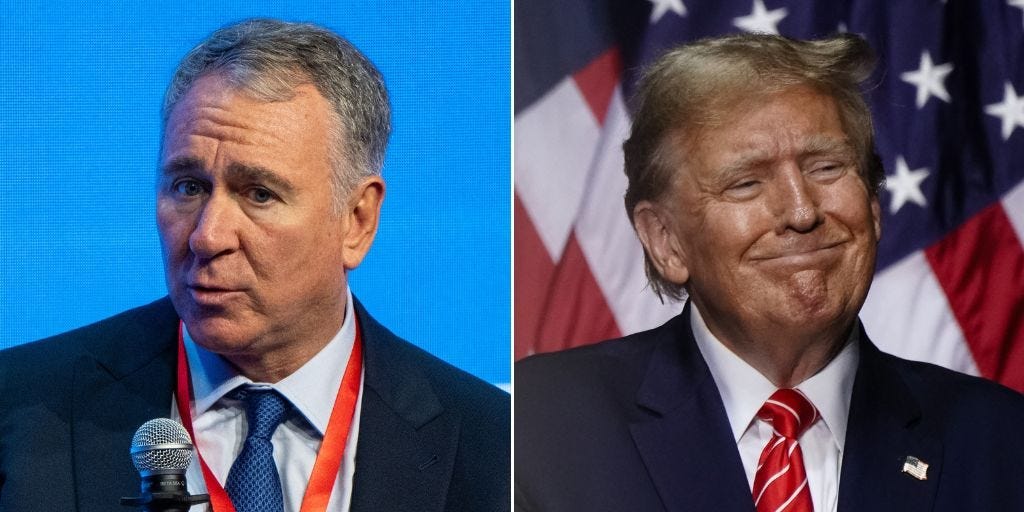 Ken Griffin Warns Trump Against Meddling With the Fed