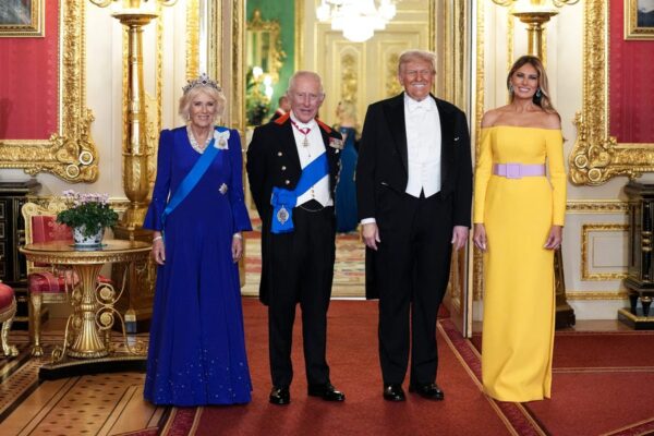 Trump's UK Visit: Photos Show Windsor Castle Jet Flyover, State Dinner