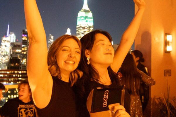 We Went to Andrew Yang's No-Phones Party in New York City