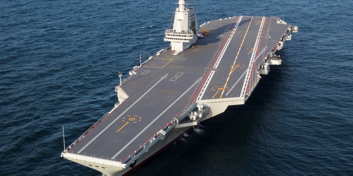 China Releases Videos of New Fujian Carrier Launching Stealth Fighter