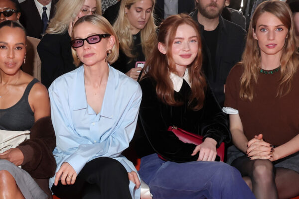 Kerry Washington, Carey Mulligan, Sadie Sink, and Maya Hawke at Milan Fashion Week