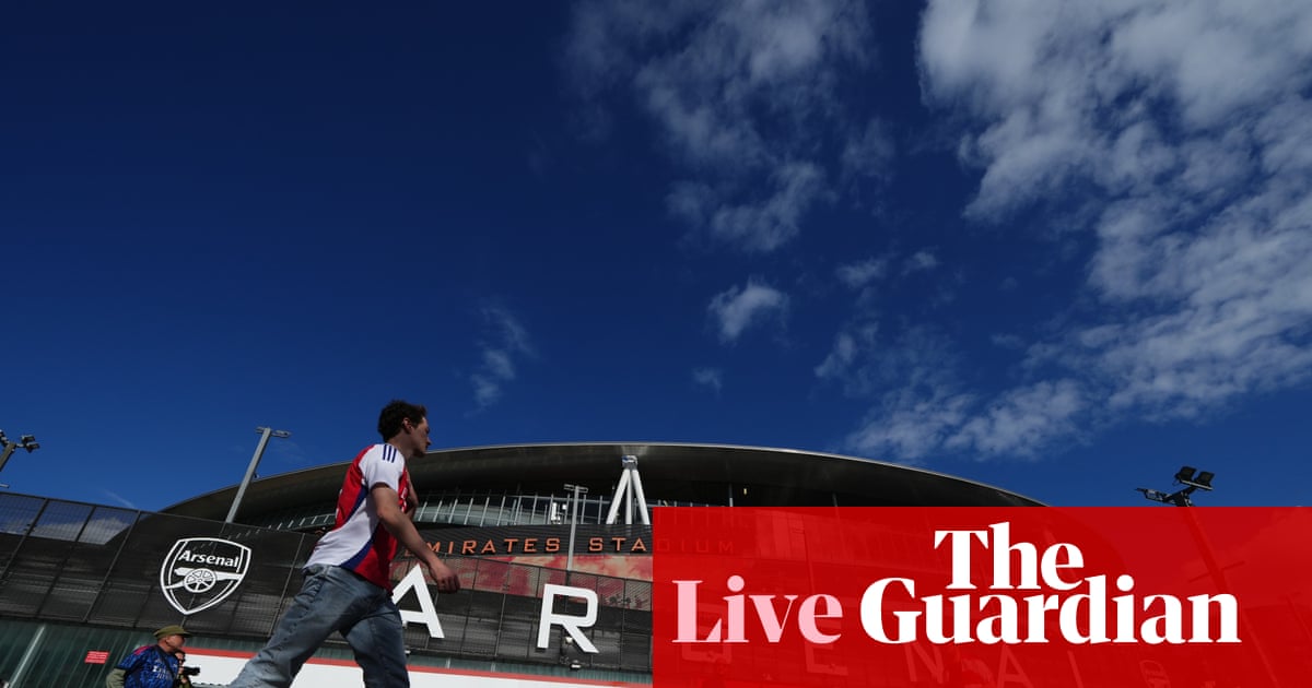 Arsenal v Manchester City: Premier League – live | Premier League
