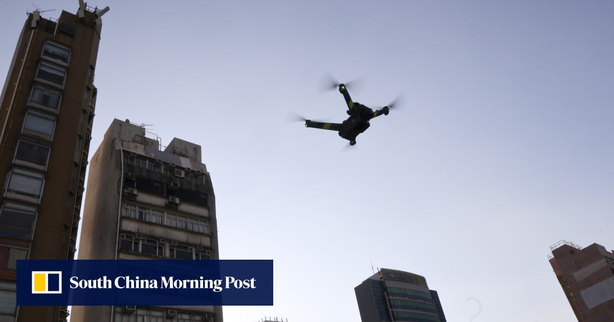Hong Kong police deploy drones to enhance road safety in accident-prone areas