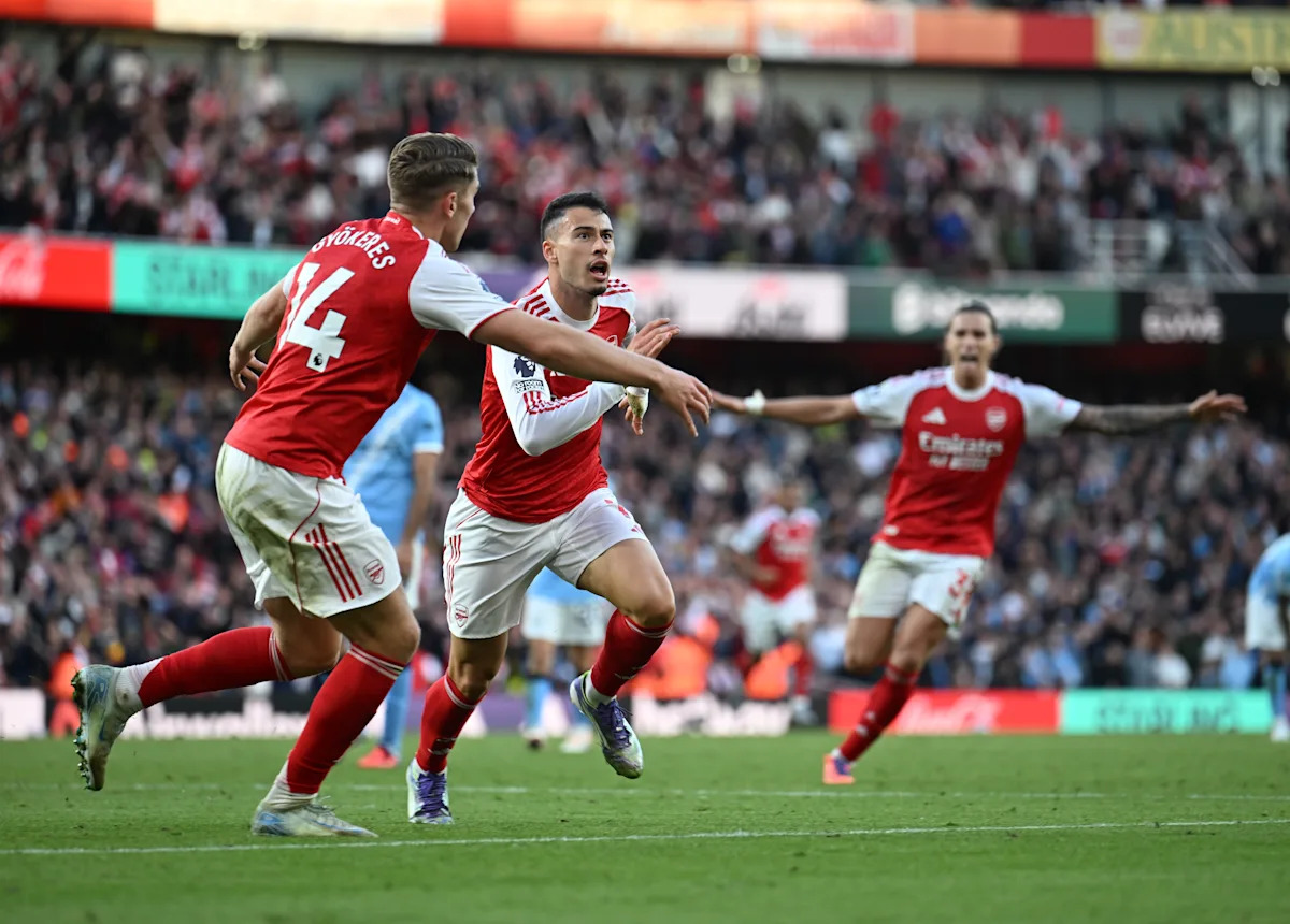 Gabriel Martinelli breaks Man City resistance to earn Arsenal point