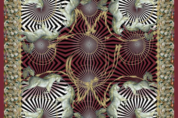 Silk scarf by Ginny Litscher