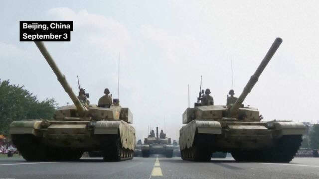 China's Xi Shows Off New Weapons, Technology in Military Parade