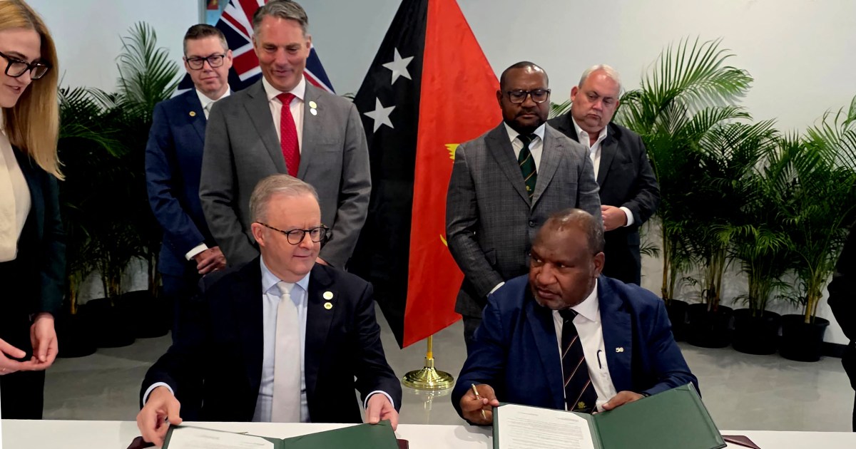 Australia, PNG delay defence pact as China’s rise in Pacific region looms | Politics News