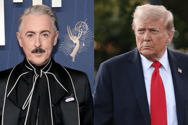 Alan Cumming and Donald Trump