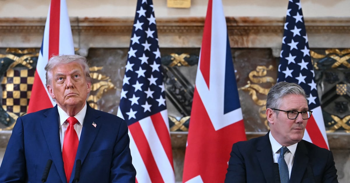 Trump and Starmer hold press conference at Chequers – The Irish Times