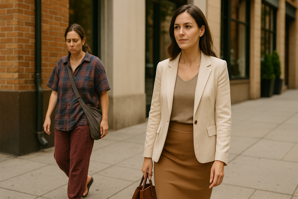 8 items an upper-middle-class woman would never be caught wearing in public