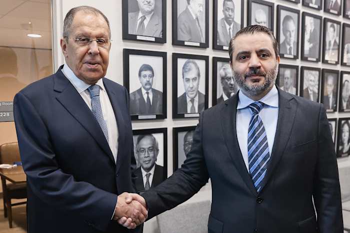 Russia addresses world leaders at UN three years into Ukraine invasion