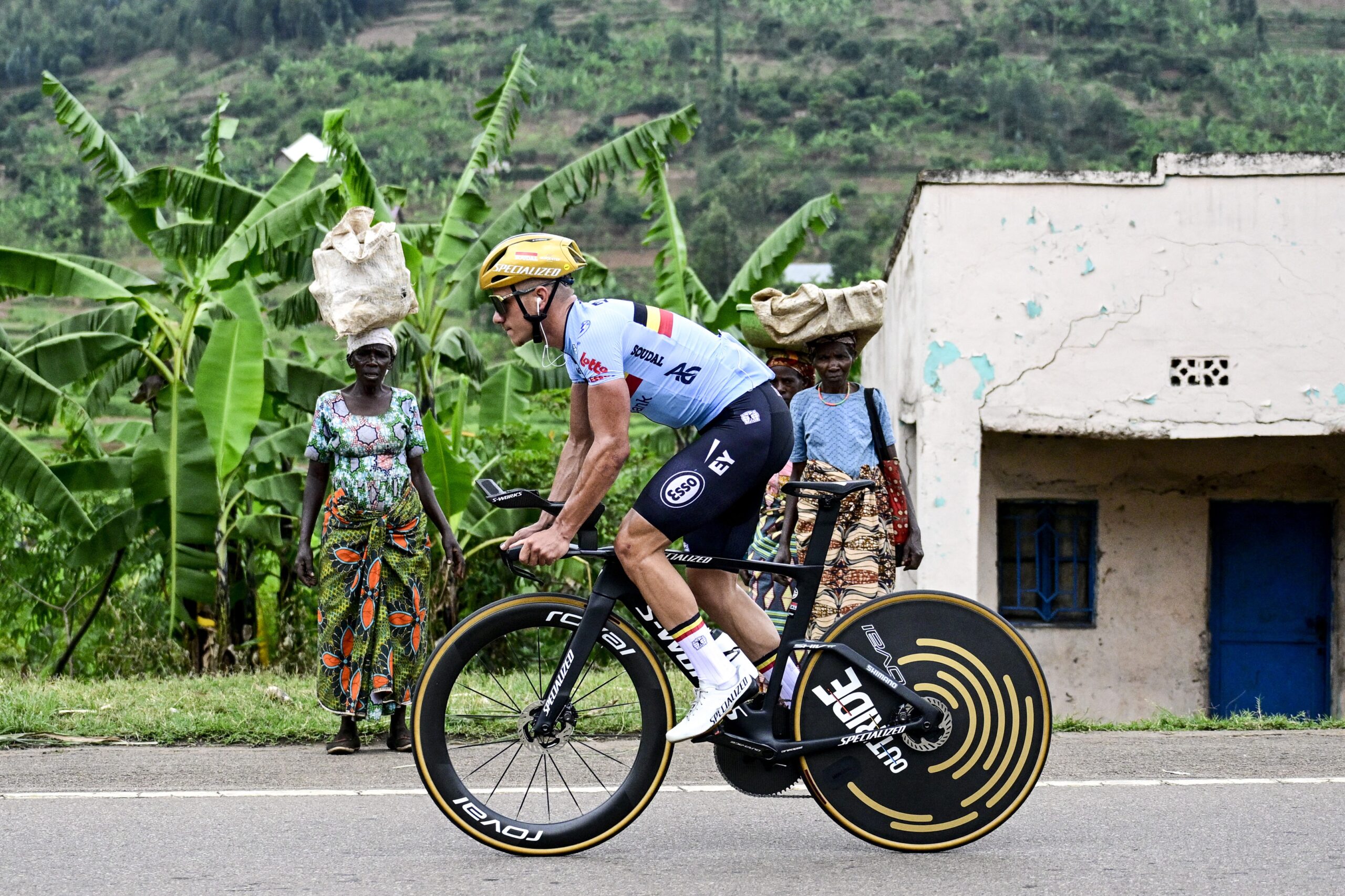 Remco Evenepoel on his time trial recon at the Kigali World Championships 2025