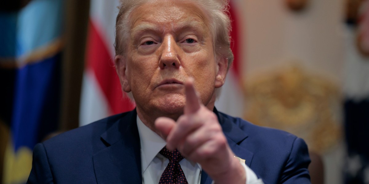 Gold hits new record and stock futures tumble as Wall Street worries over Trump’s tariff price increases