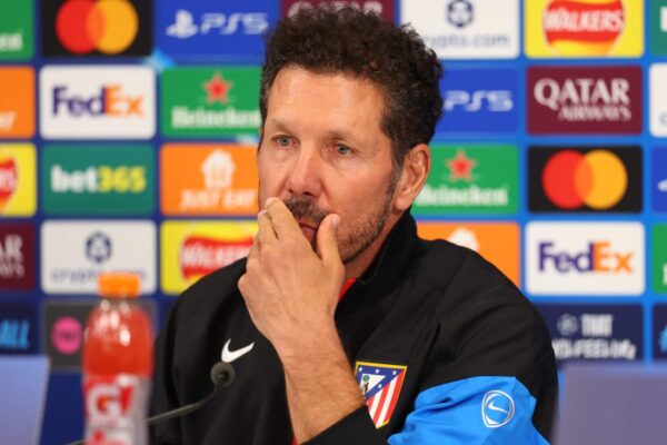 Atletico Madrid’s Diego Simeone charged by UEFA after Liverpool red card