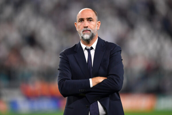 TURIN, ITALY - SEPTEMBER 16: Igor Tudor, Head Coach of Juventus, looks on prior to the UEFA Champions League 2025/26 League Phase MD1 match between Juventus and Borussia Dortmund at Juventus Stadium on September 16, 2025 in Turin, Italy. (Photo by Valerio Pennicino/Getty Images)