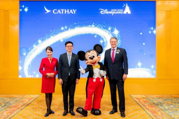 Cathay and Hong Kong Disneyland Resort Unite to Boost Tourism