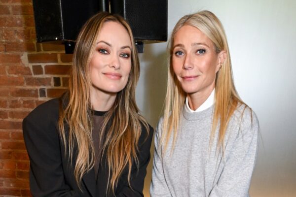 Olivia Wilde and Gwyneth Paltrow at the Michael Kors Spring 2026 Ready-to-Wear show