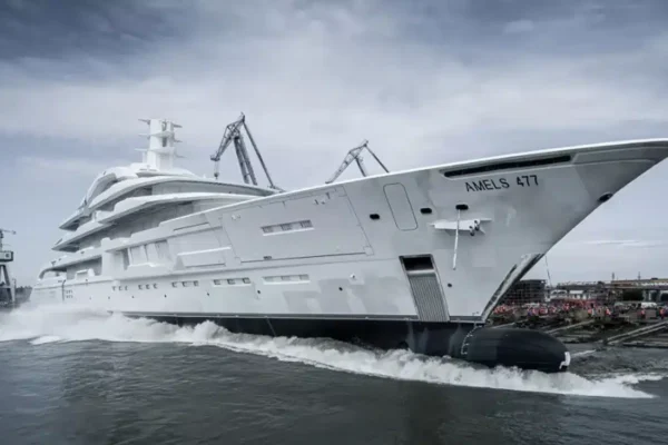 Mystery billionaire’s $500M superyacht makes Jeff Bezos’s Koru look small