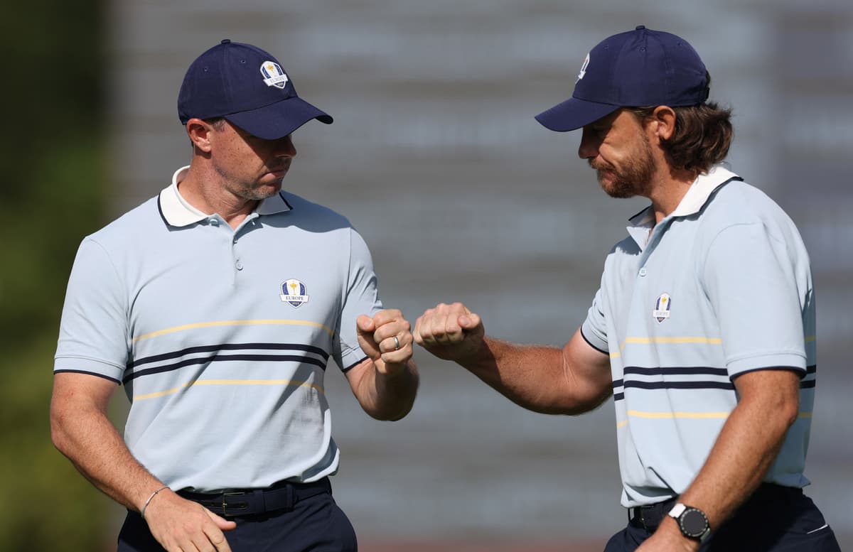 Ryder Cup 2025 LIVE: Day 2 latest scores and results as DeChambeau bids to lead US fightback