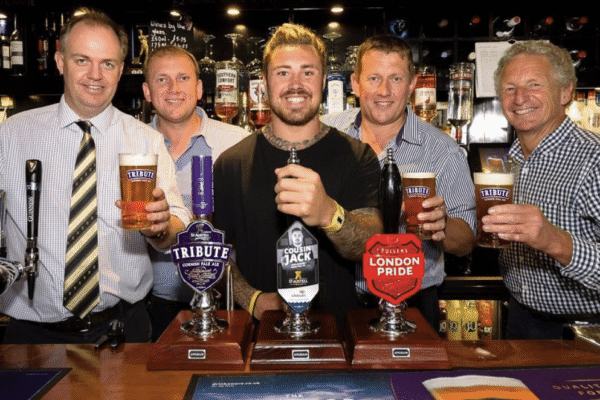 England star bought his local pub and became a legend in his hometown