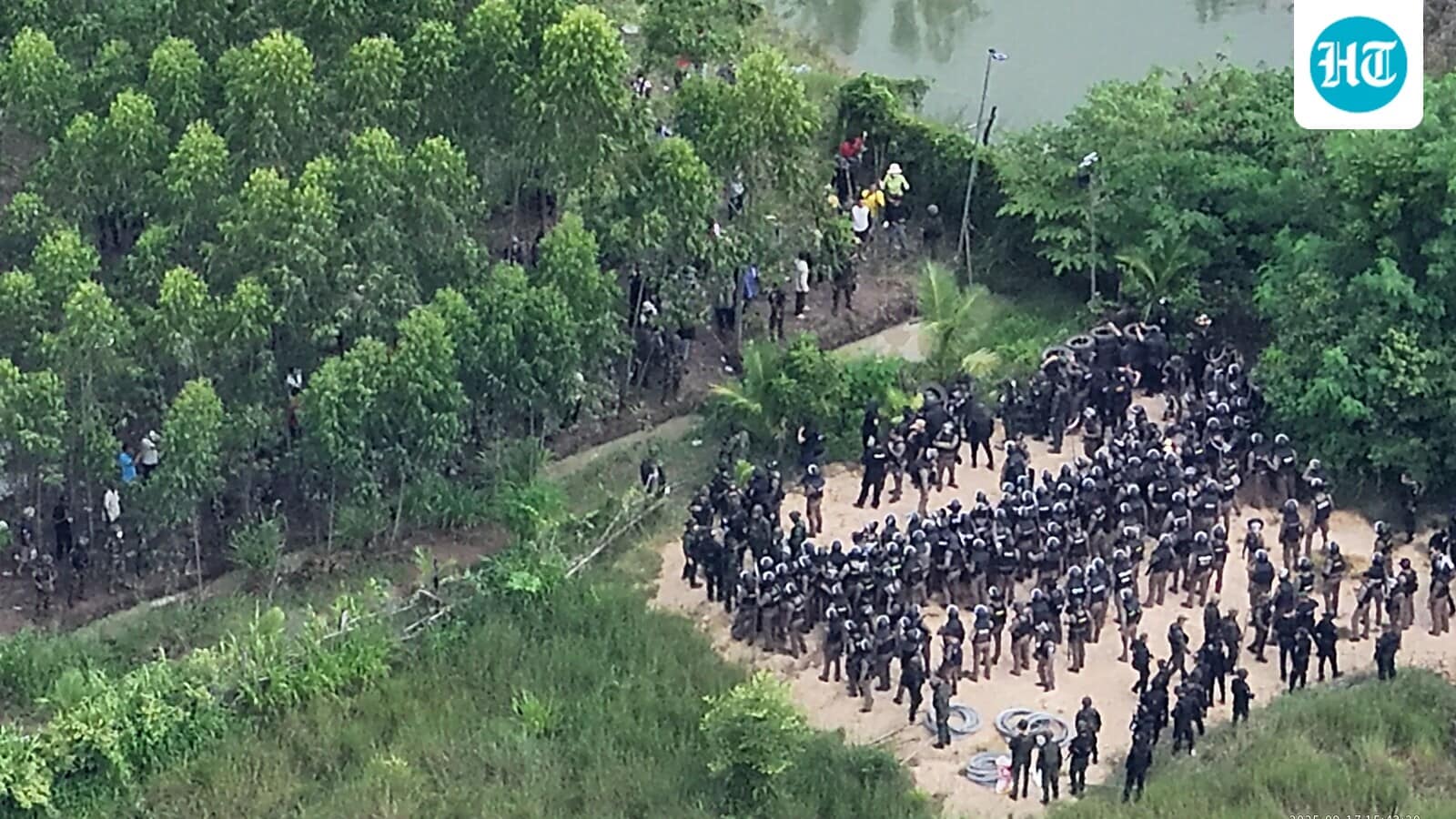 Thai, Cambodian troops clash in first breach of ceasefire