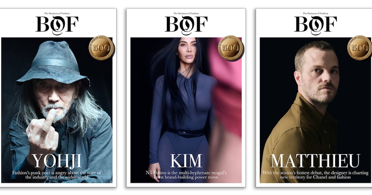 Yohji Yamamoto, Kim Kardashian and Chanel’s Matthieu Blazy Are This Year’s BoF 500 Cover Stars