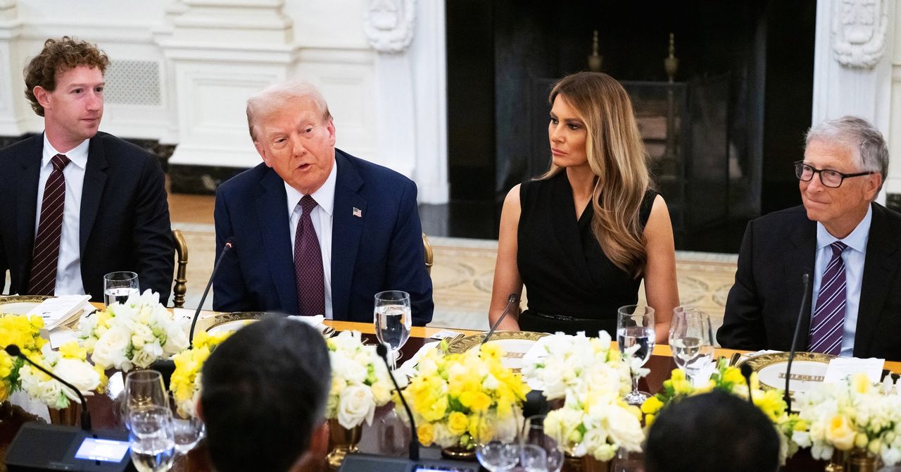 Tech CEOs Praise Donald Trump at White House Dinner