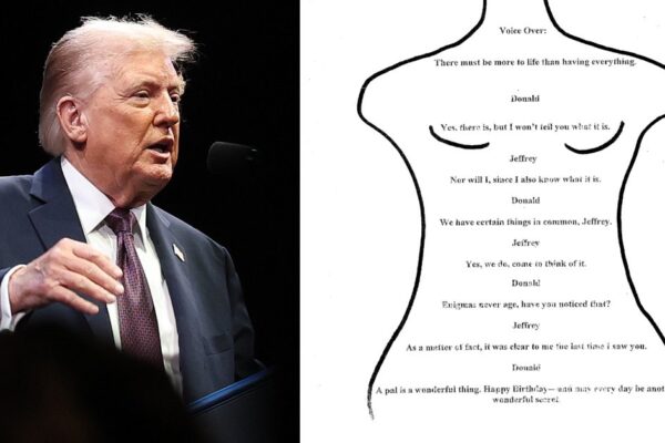 House Democrats Release Epstein ‘Birthday' Book’ Trump Denies Writing