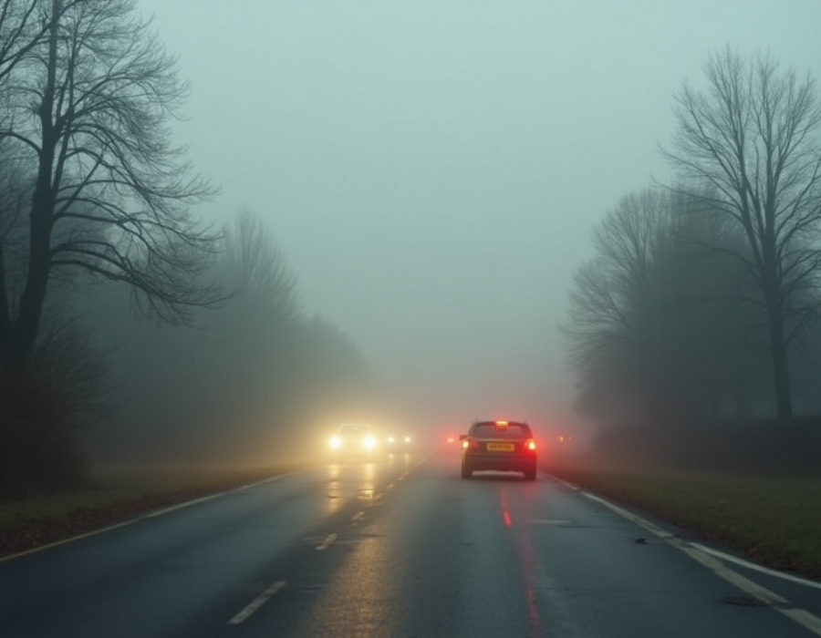 United Kingdom Issues Urgent Yellow Fog Warning Across Kent, Urging Travelers to Prepare for Hazardous Conditions and Delays