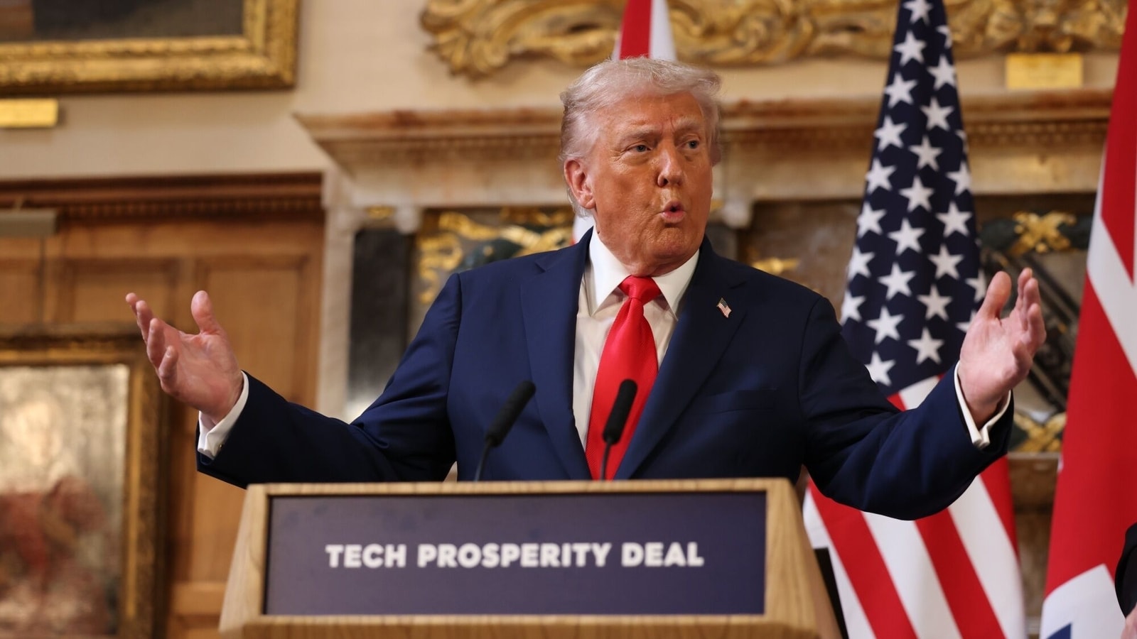 Donald Trump again repeats claim of settling India-Pakistan conflict during UK visit